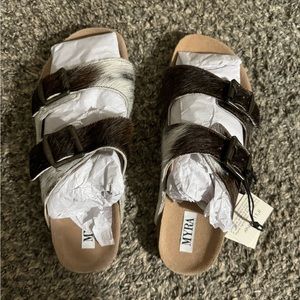 Myra cowhide sandals